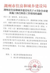 揚塵治理成效突出，公司這三個項目（標(biāo)段）在全市予以通報表揚！